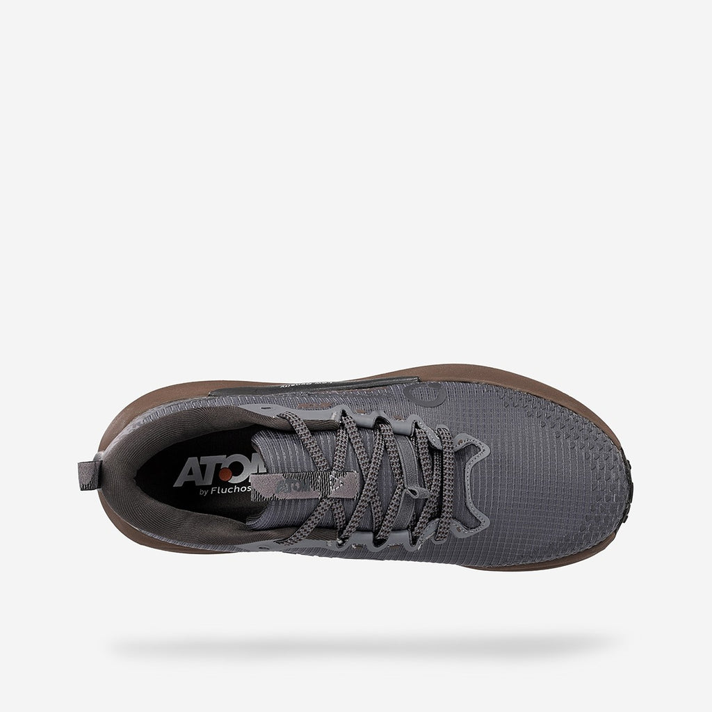 נעלי Trail Running Terra V3 AT211 לגברים עמידות למים בצבע אפור מוקה, תמונה 5 מתוך 6